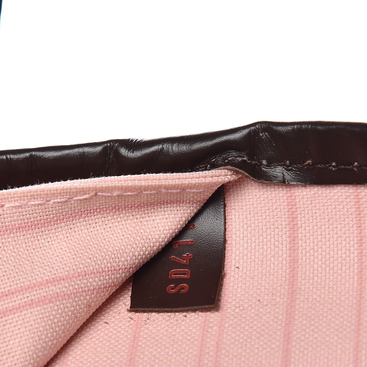 Louis Vuitton Damier Ebene Neo Neverfull MM Rose Ballerine 8 of 8