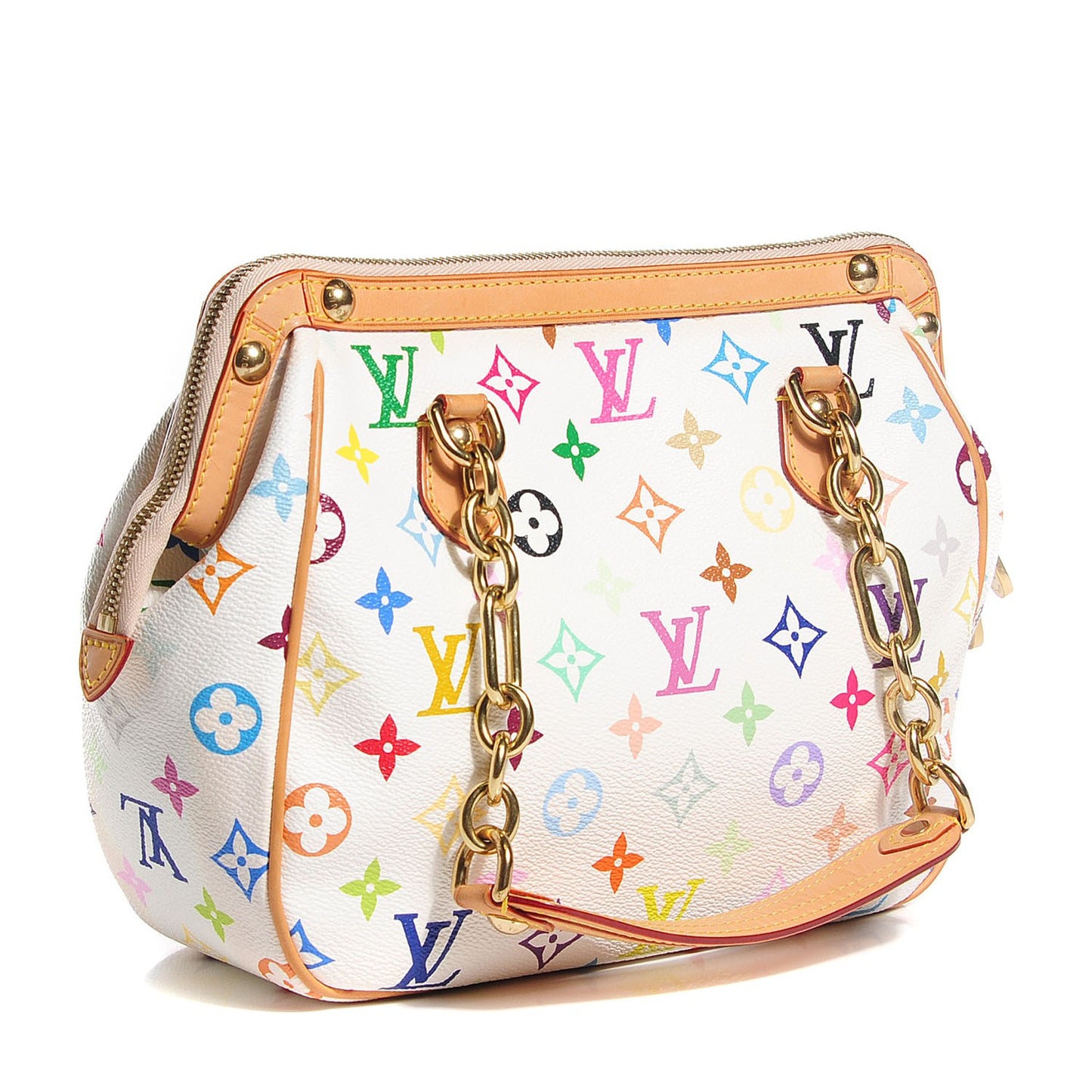 Monogram Multicolor Gracie MM White