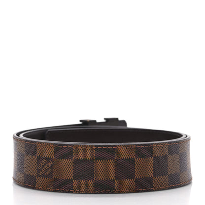 Louis Vuitton Damier Ebene 40mm LV Initiales Belt 90 36 2 of 5
