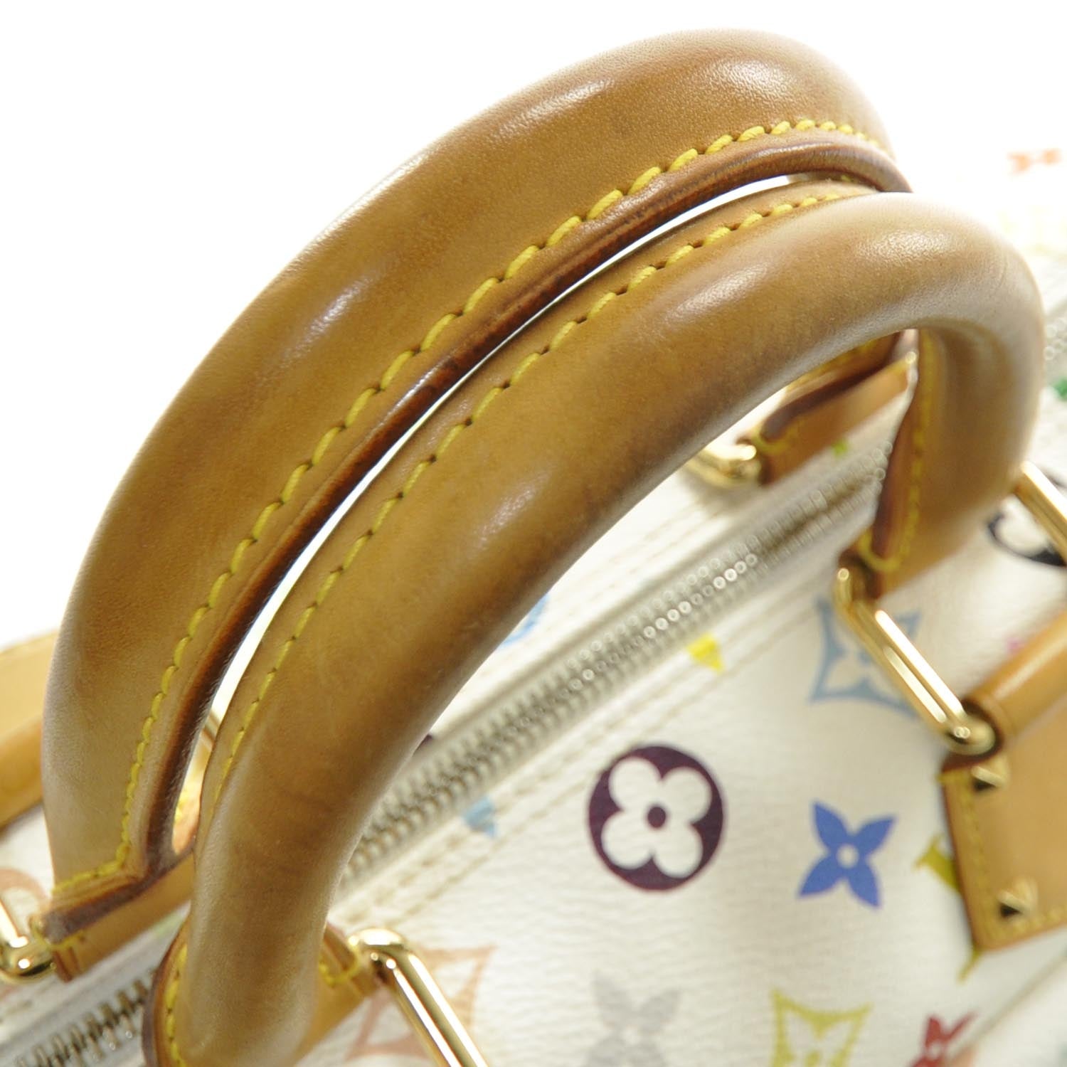 Louis Vuitton Monogram Multicolor Speedy 30 White 6 of 10