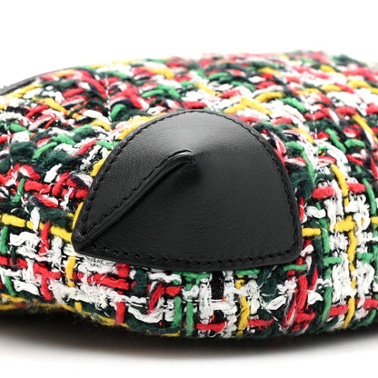 Chanel Tweed Calfskin Waist Bag Black Multicolor 9 of 9