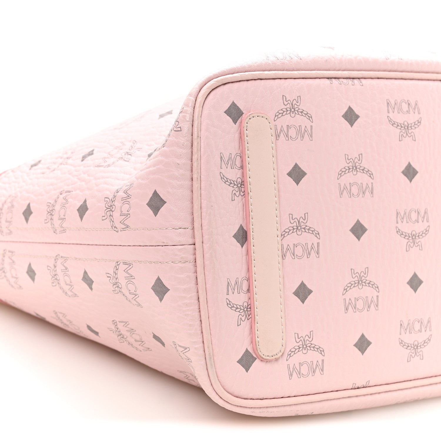 MCM Visetos Aren Tote Powder Pink 9 of 10