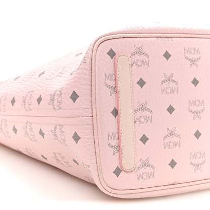 MCM Visetos Aren Tote Powder Pink 9 of 10