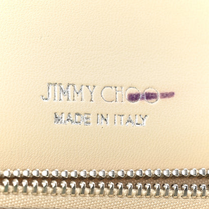 Jimmy Choo Lace Milla Wallet on Chain Powder Pink 6 of 10