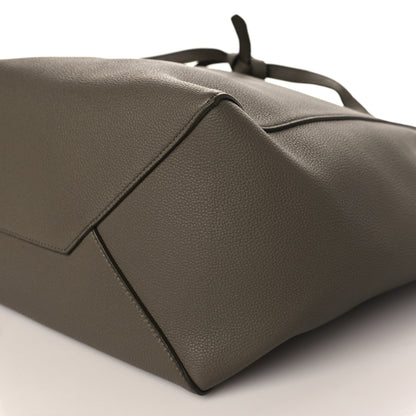 Celine Soft Grained Calfskin Small Belt Cabas Phantom Taupe 8 of 8