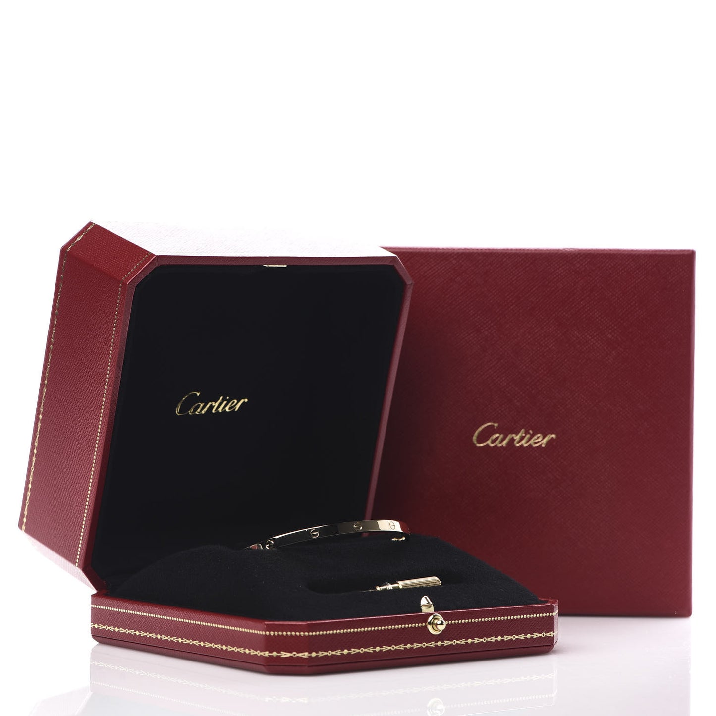 18K Yellow Gold Small LOVE Bracelet 18