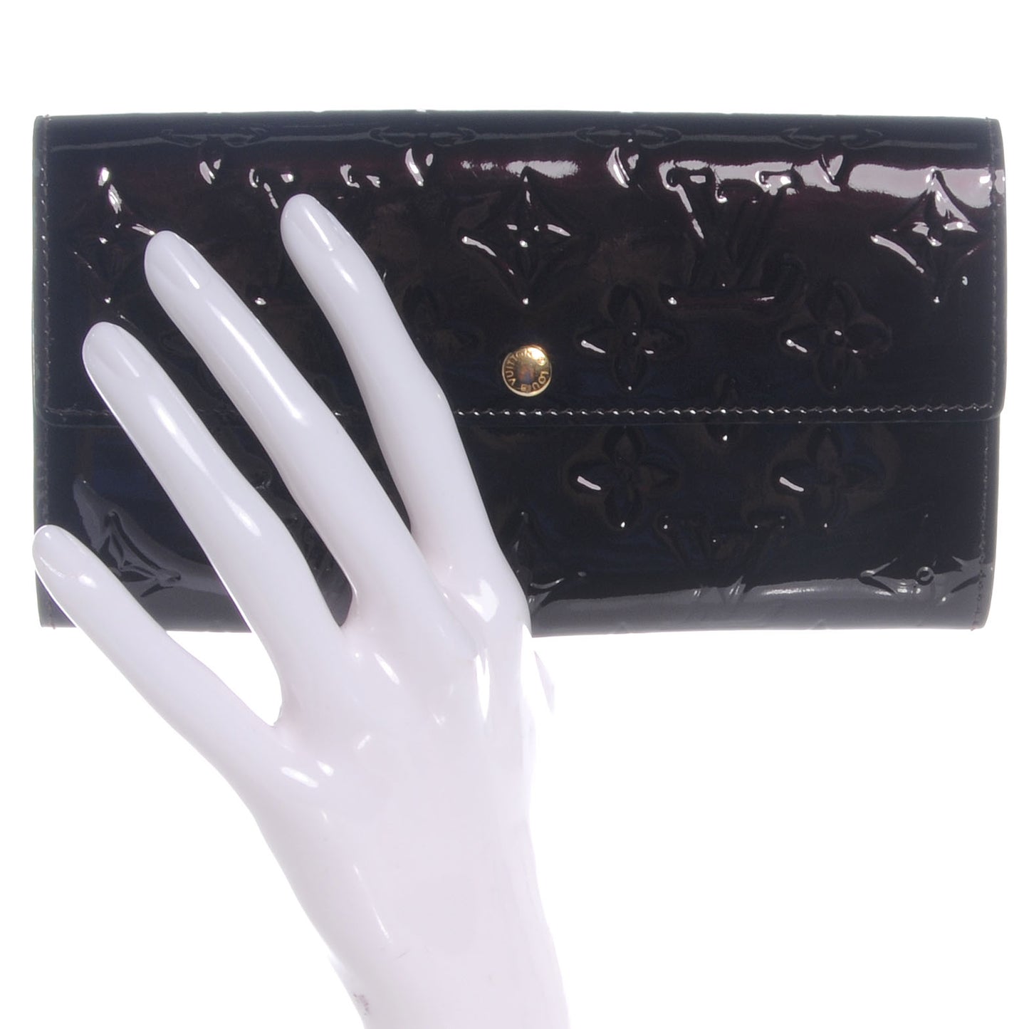 Vernis Sarah Wallet Amarante