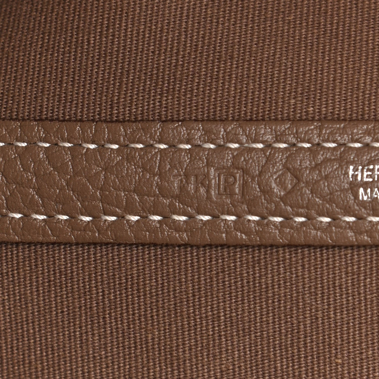 Hermes Toile Vache Garden Party 36 MM Etoupe 7 of 10