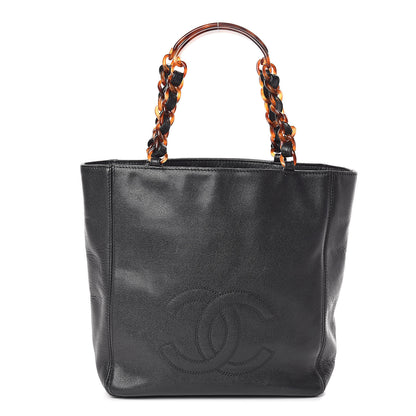 Chanel Caviar Bekko Chain CC Shopping Tote Black 1 of 10