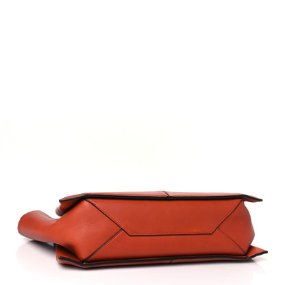 Celine Calfskin Medium Tri-Fold Bag Brick 4 of 9