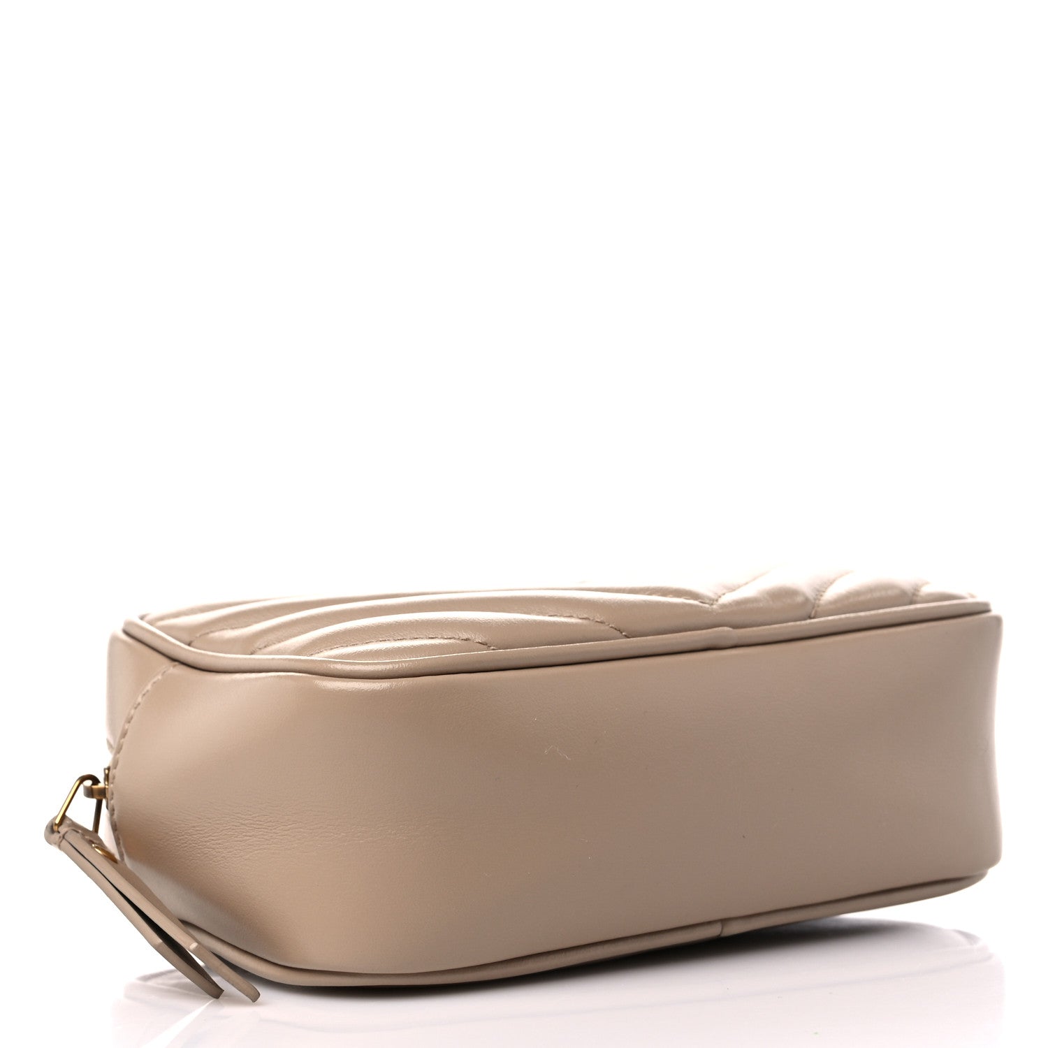 Saint Laurent Calfskin Matelasse Monogram Lou Belt Bag Dark Beige 5 of 10