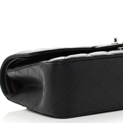Chanel Caviar Quilted Medium Double Flap Black 9 of 11