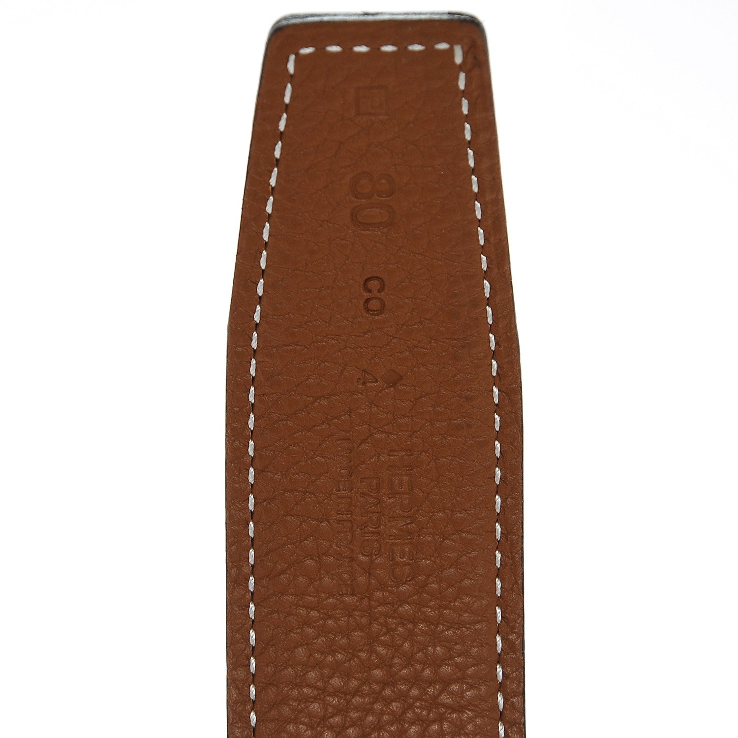 Hermes Box Togo 32mm Collier De Chien CDC Belt 85 Black Gold 4 of 6