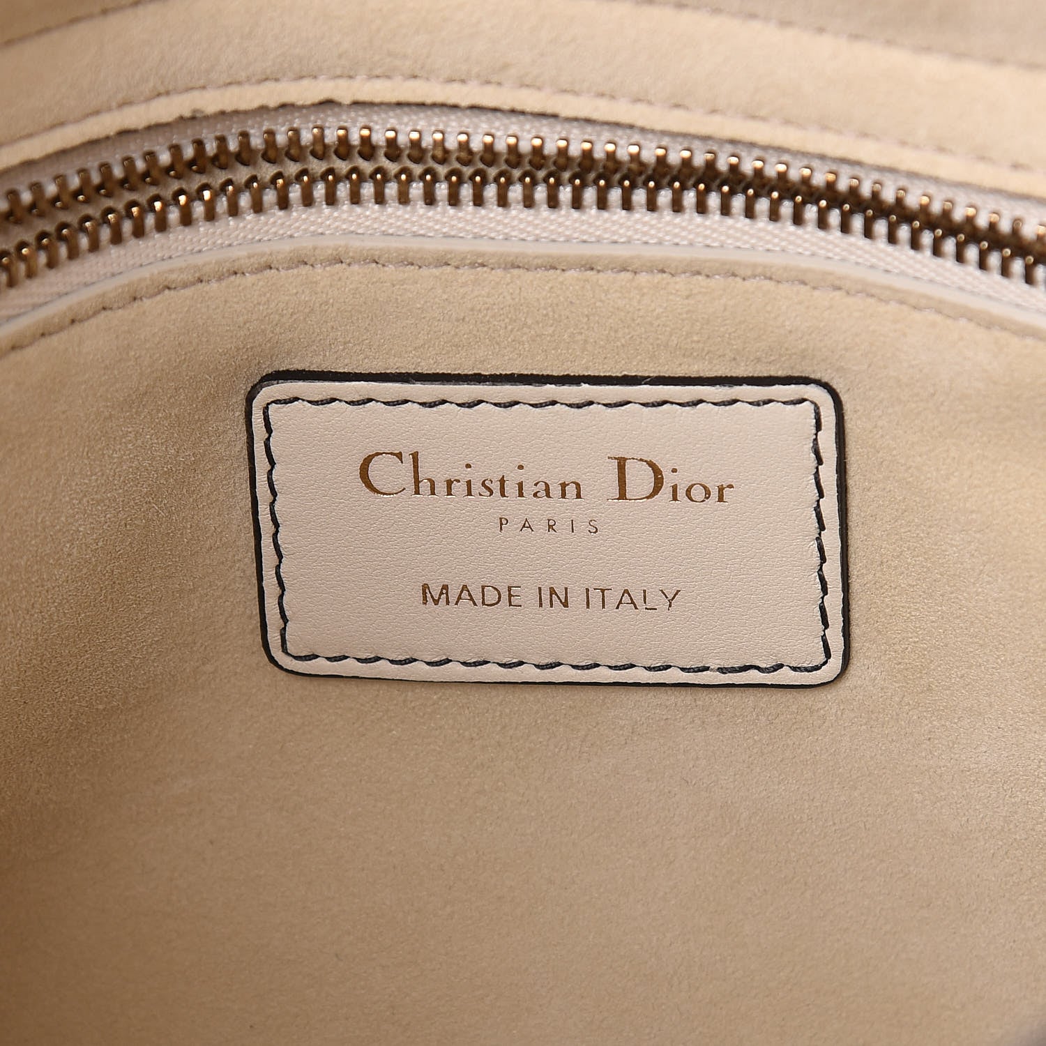 Christian Dior Calfskin Cannage Studded Supple Lady Dior White 6 of 10