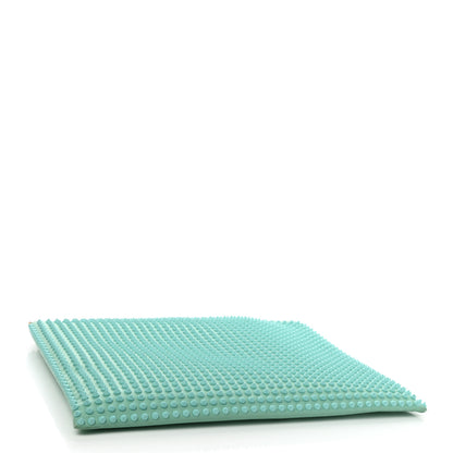 Christian Louboutin Peter Spikes Medium Pouch Turquoise 3 of 10