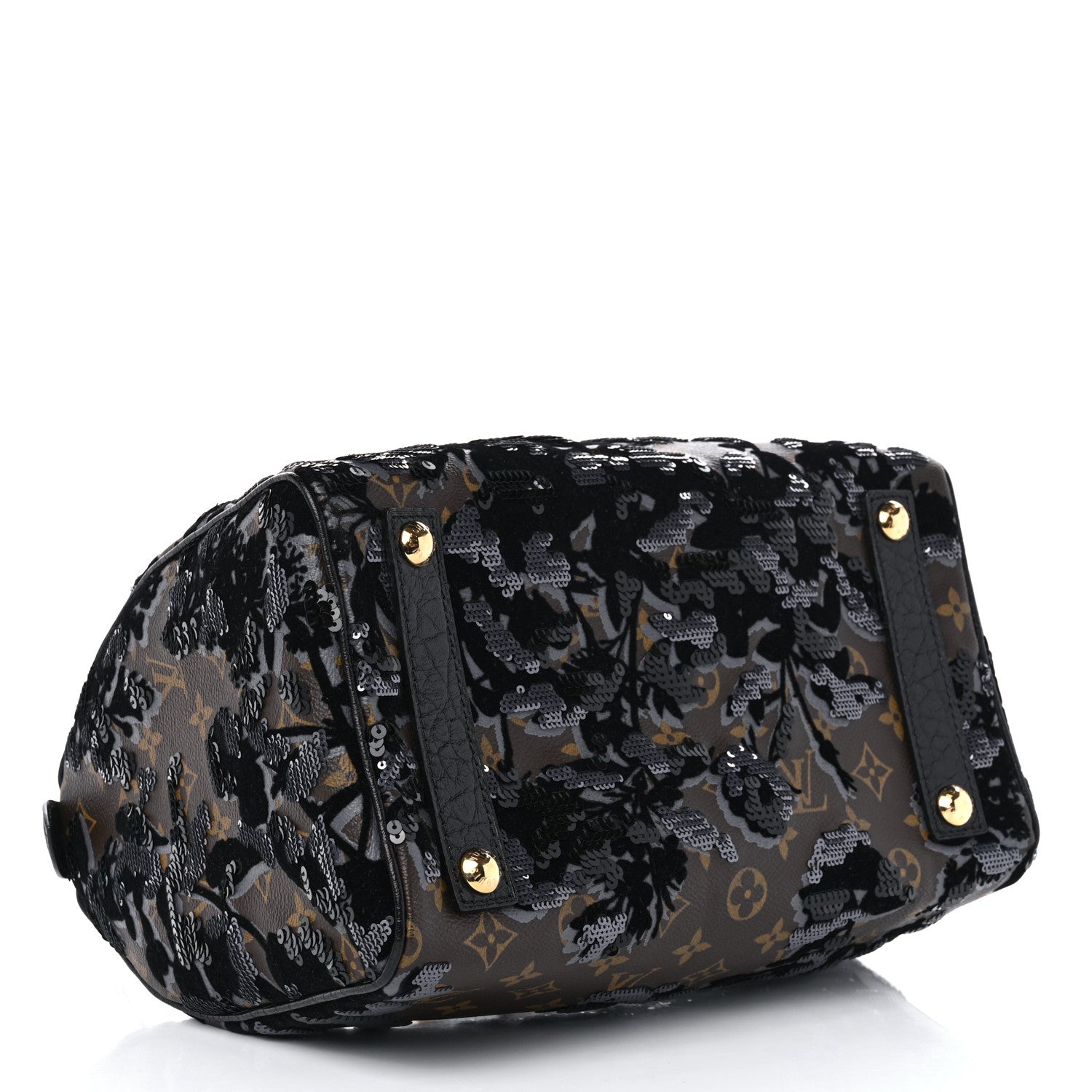 Louis Vuitton Monogram Fleur De Jais Sequins Speedy 30 4 of 11