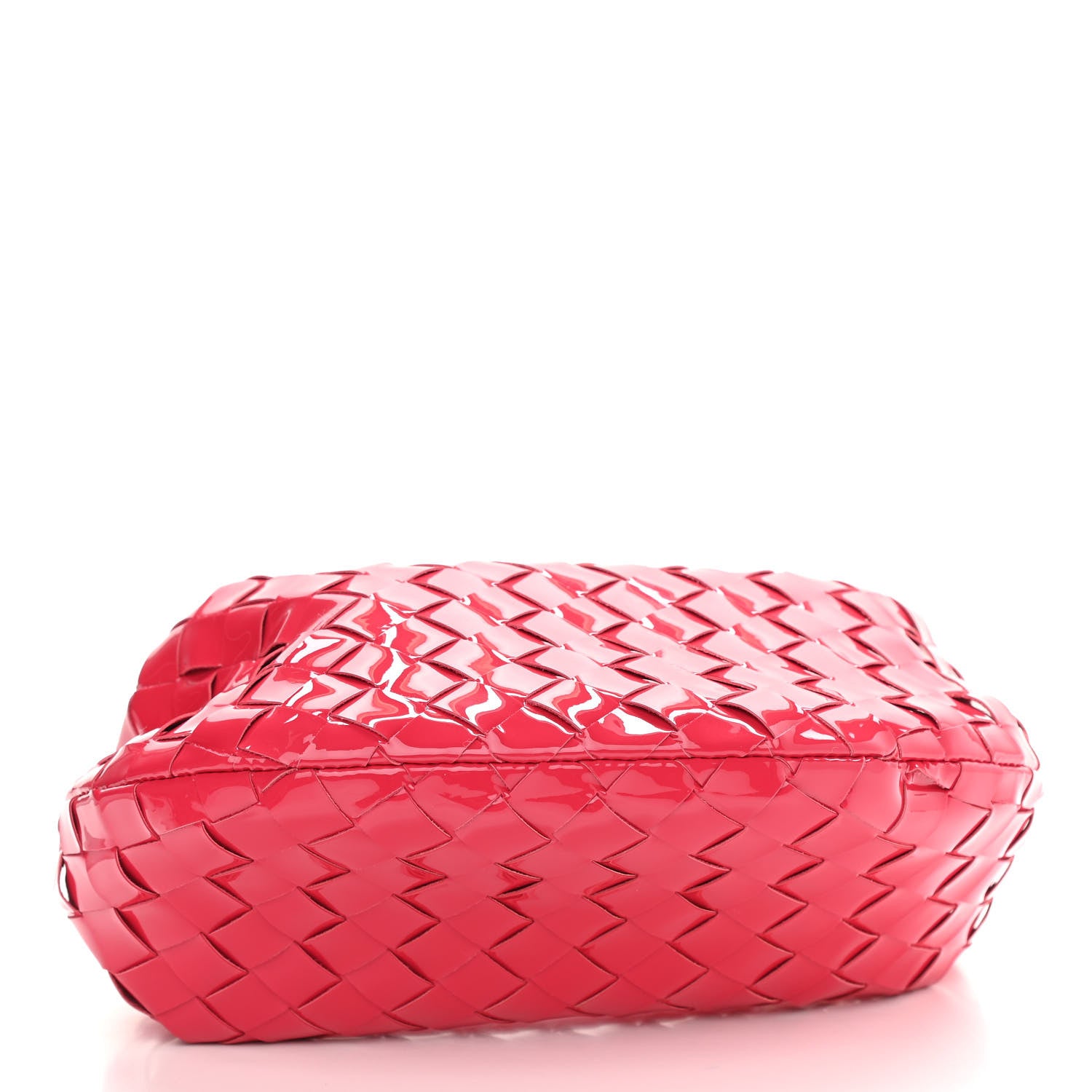 Bottega Veneta Patent Nappa Intrecciato Mini Jodie Candy Stripe 4 of 10