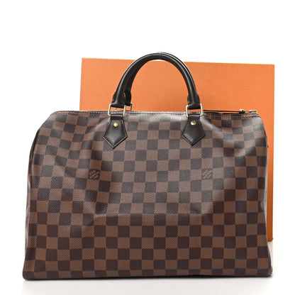Louis Vuitton Damier Ebene Speedy 35 11 of 11