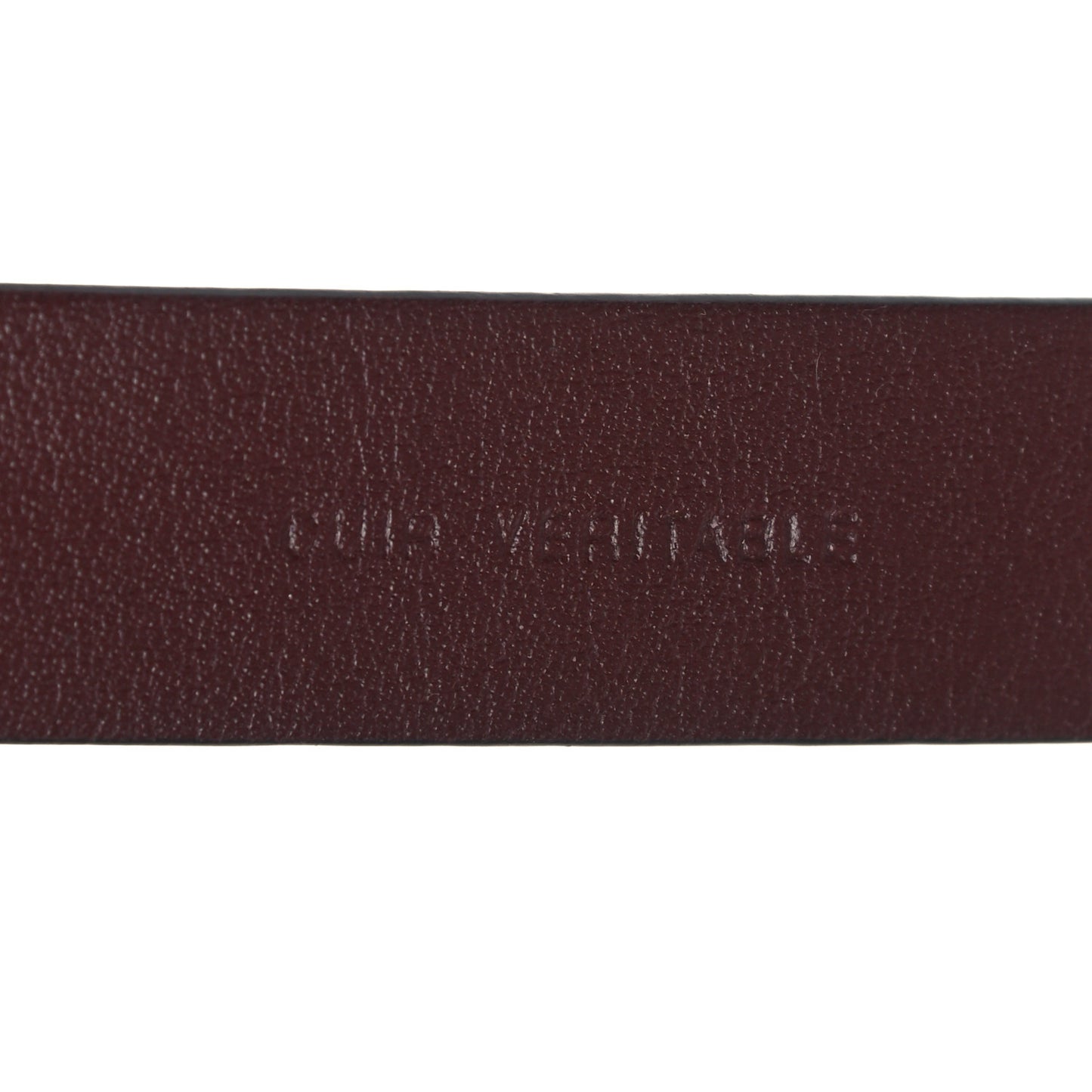 Patent Calfskin Logo Skinny Belt 75 30 Black