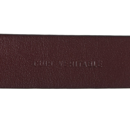 Chanel Patent Calfskin Logo Skinny Belt 75 30 Black 7 of 7