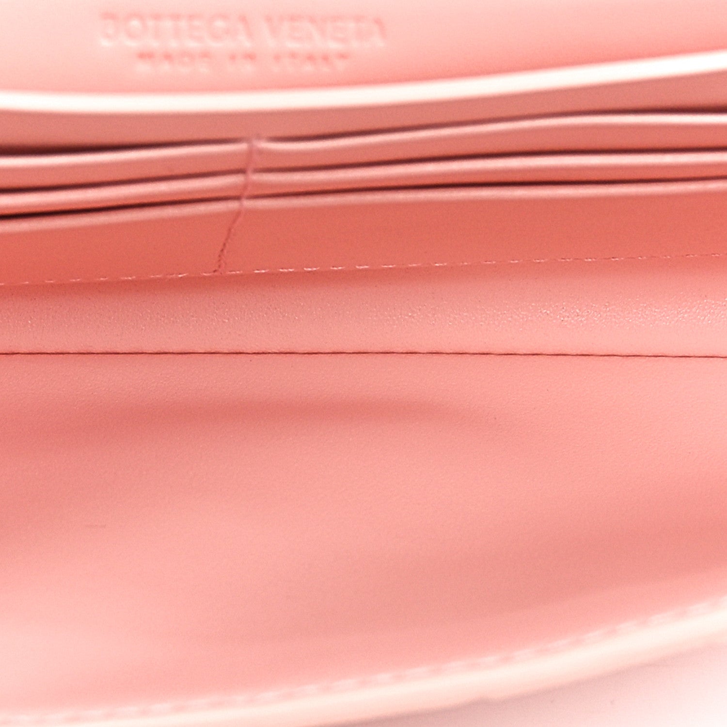 Bottega Veneta Nappa Intrecciato Long Andiamo Top Handle Clutch Rose 6 of 11
