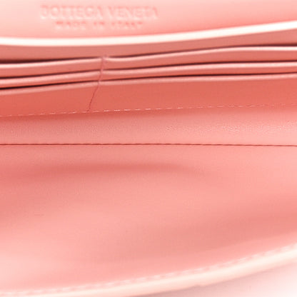 Bottega Veneta Nappa Intrecciato Long Andiamo Top Handle Clutch Rose 6 of 11