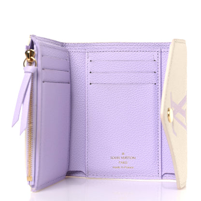 Louis Vuitton Empreinte Monogram Giant Victorine Wallet Latte Bubble Tea 5 of 9