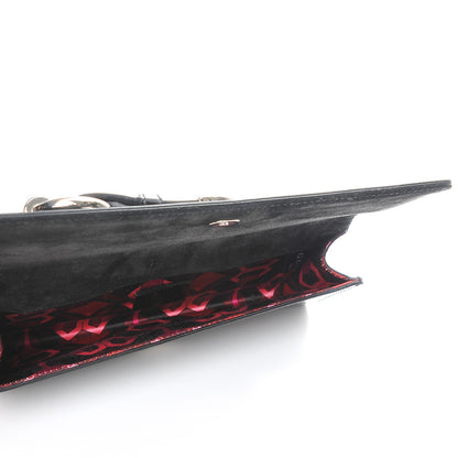 Gucci Patent Romy Clutch Black 5 of 7