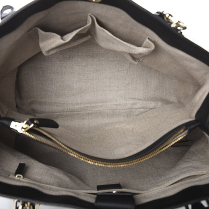 Gucci Soft Microguccissima Large Tote Black 6 of 9