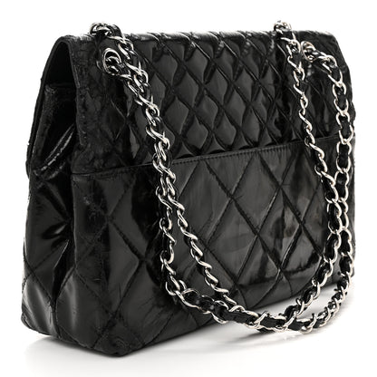 Chanel Vinyl Quilted In the Business Flap Bag Black 3 of 13