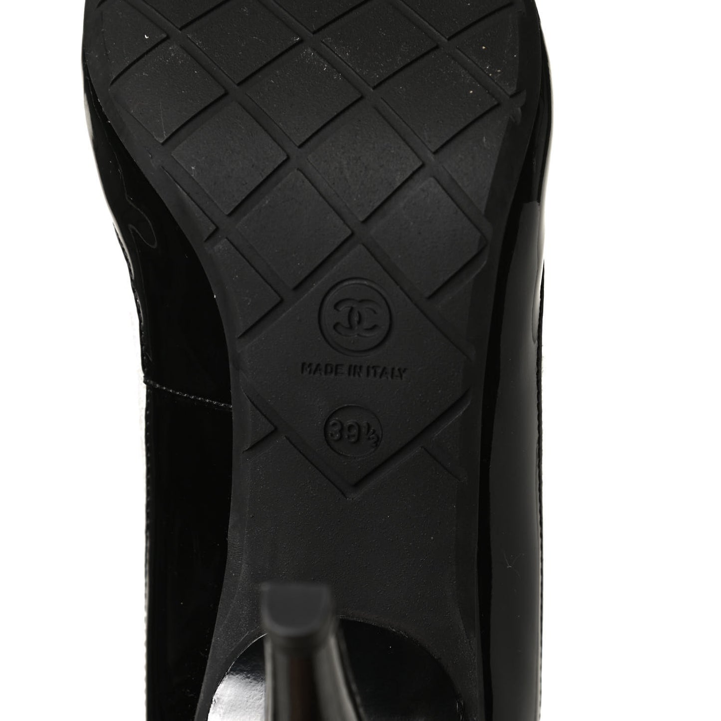 Patent Sock Boots 39.5 Black White