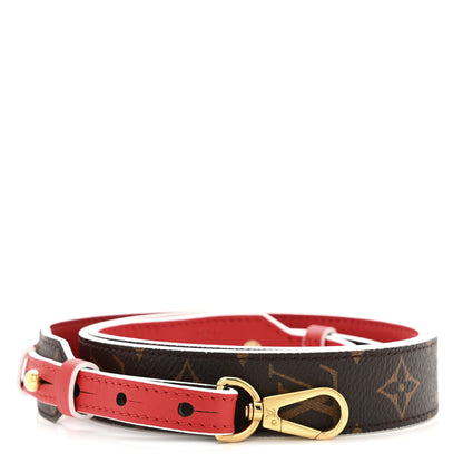 Louis Vuitton Monogram Bandouliere Shoulder Strap XL Coquelicot 1 of 3
