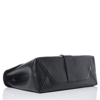 Louis Vuitton Calfskin Monogram Very One Handle Black 5 of 13