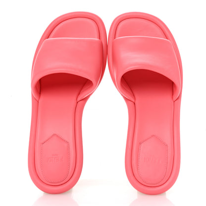 Fendi Nappa Baguette 60mm Slide Sandals 39 Kissed 2 of 8