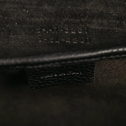 Celine Drummed Calfskin Nano Luggage Black 8 of 11