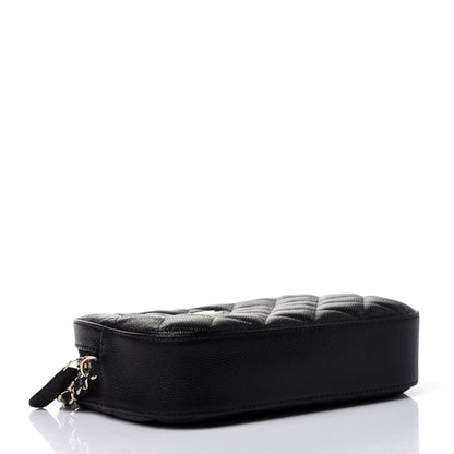 Chanel Caviar Quilted Vanity With Chain Black 3 of 4