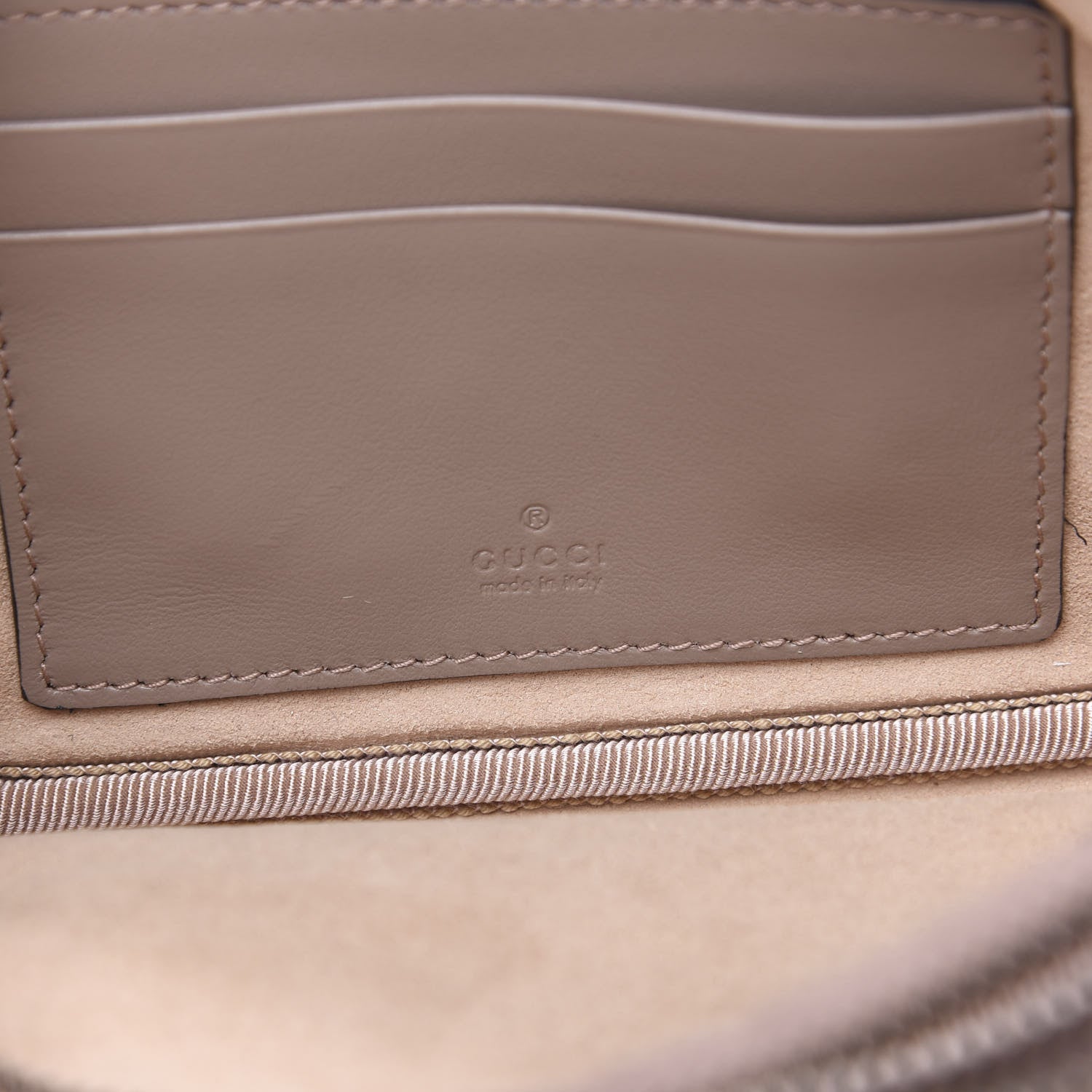 Gucci Calfskin Matelasse Mini GG Marmont Chain Crossbody Bag Porcelain Rose 6 of 11
