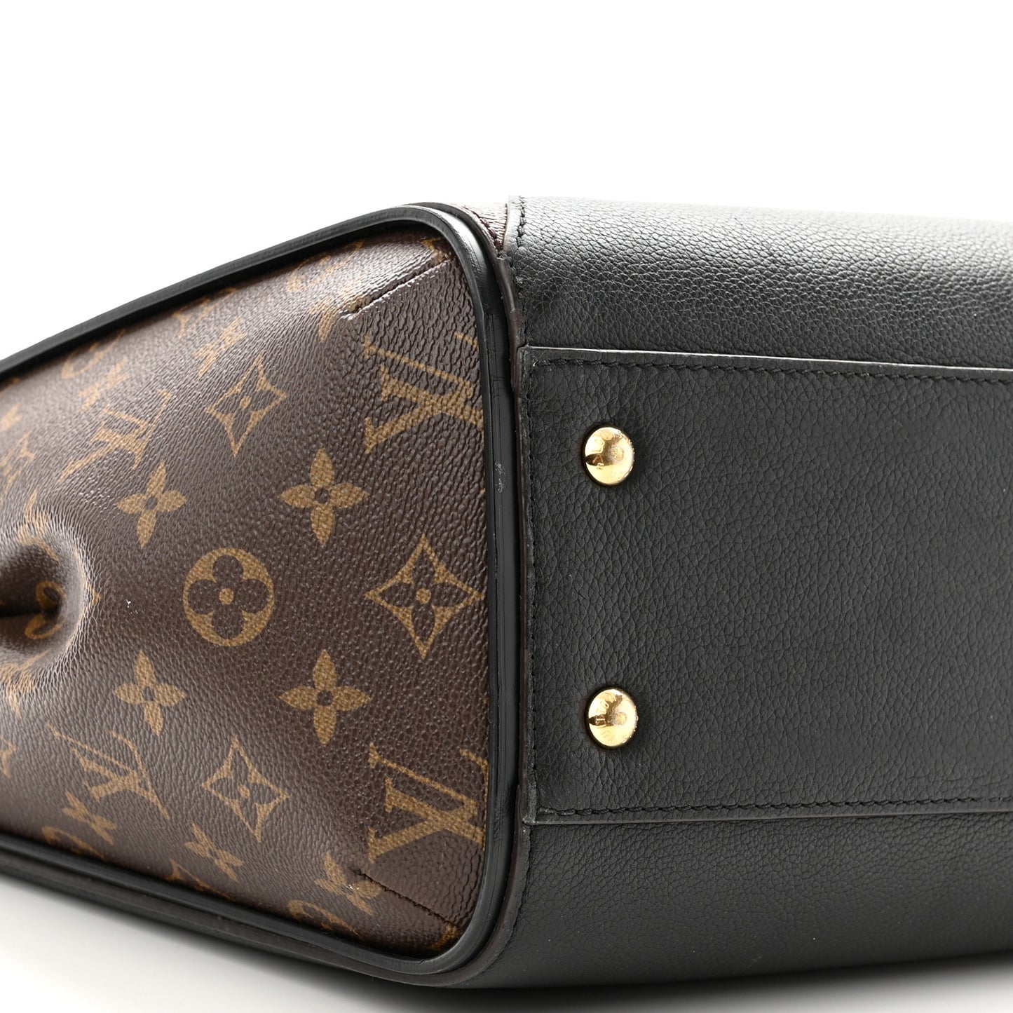 Calfskin Monogram Kimono Tote Black