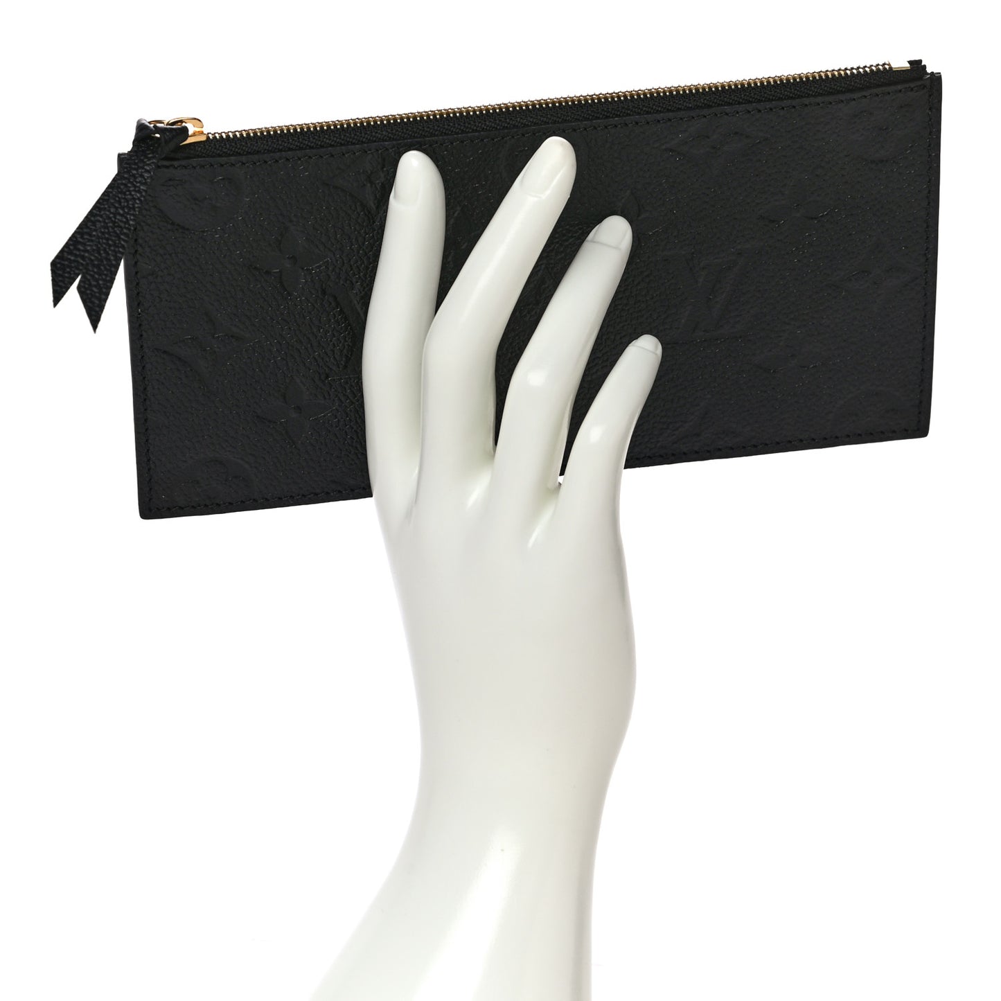 Empreinte Felicie Chain Wallet Zippered Insert Black