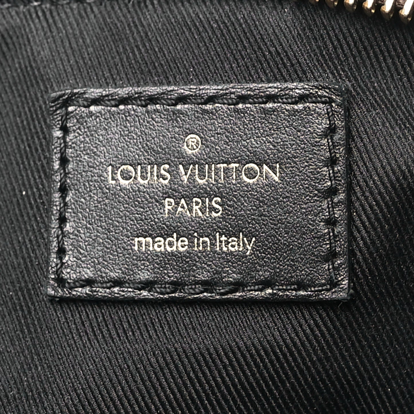 Damier Ebene Odeon Tote PM Black