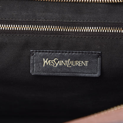 Saint Laurent Sheepskin Medium Cabas Chyc Whiskey 6 of 12