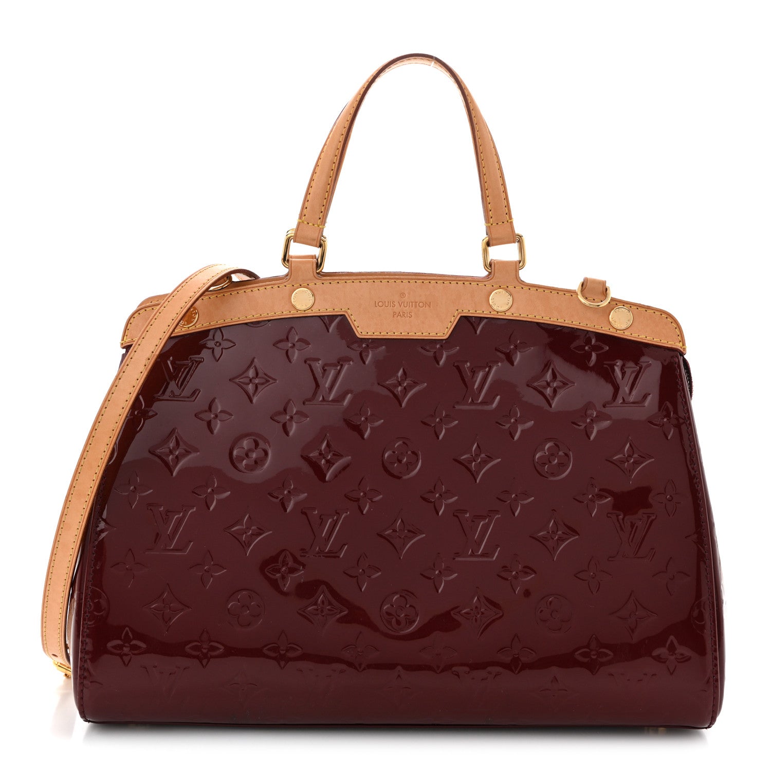 Louis Vuitton Vernis Brea MM Rouge Fauviste 1 of 9