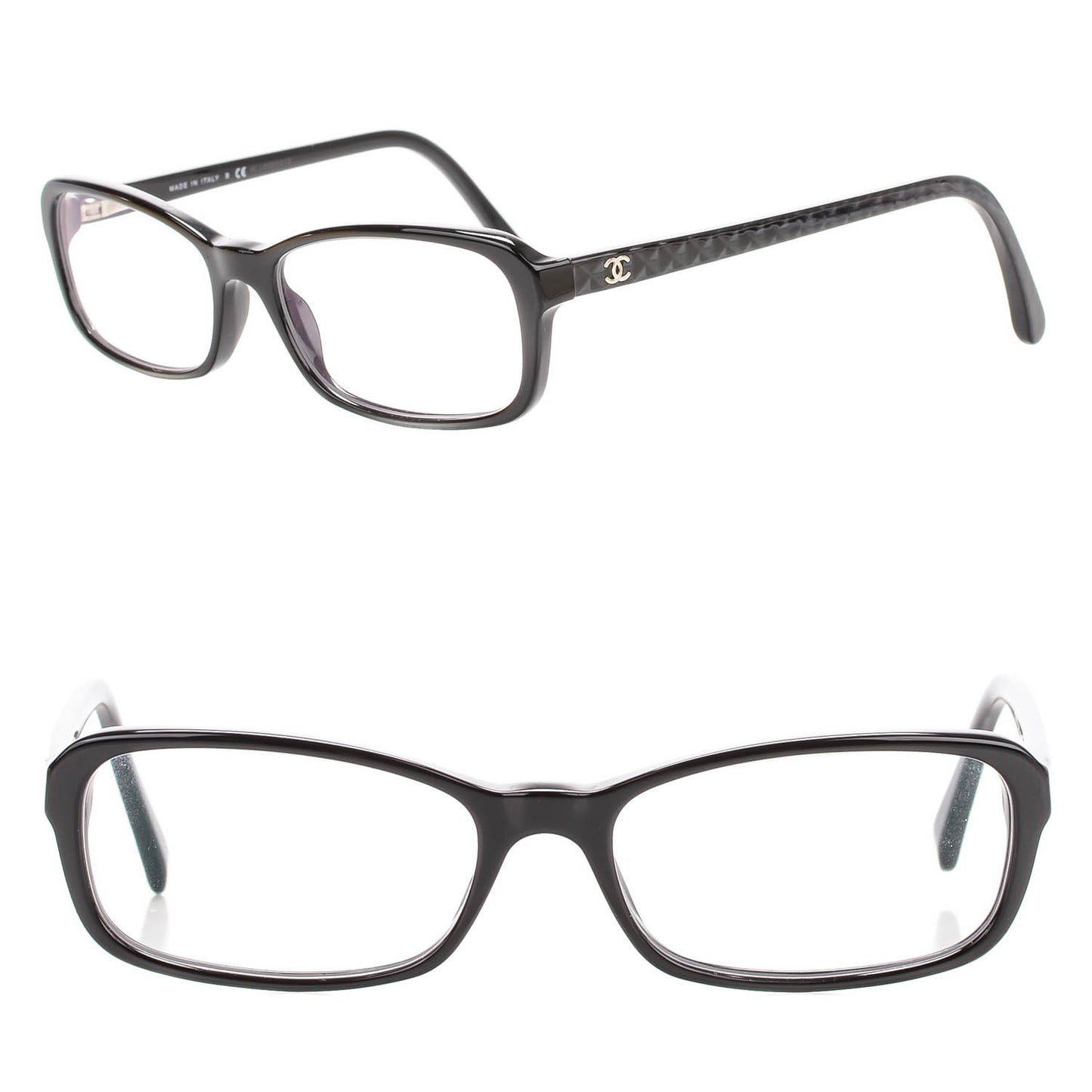 Acetate CC Eyeglasses Frames 3191 Black
