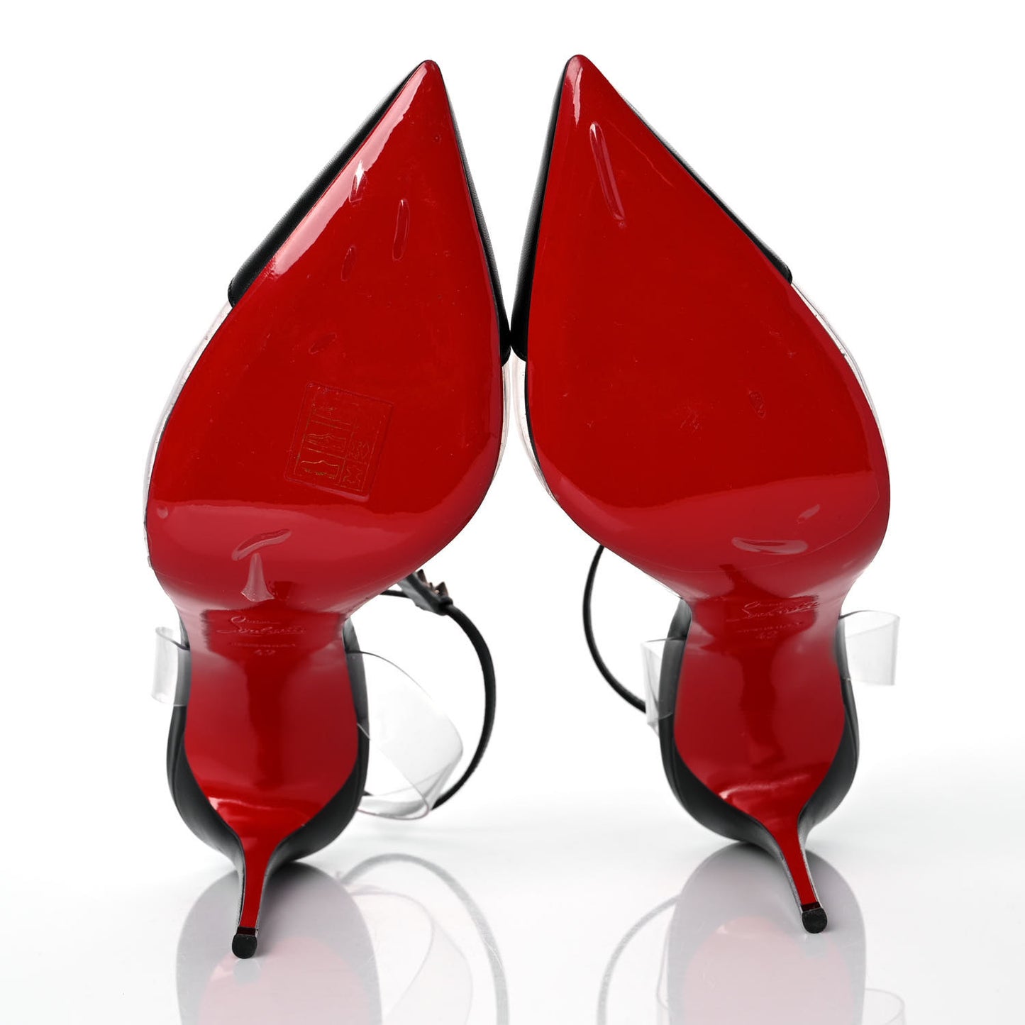 Kid PVC Nosy Spikes 100 Pumps 42 Black