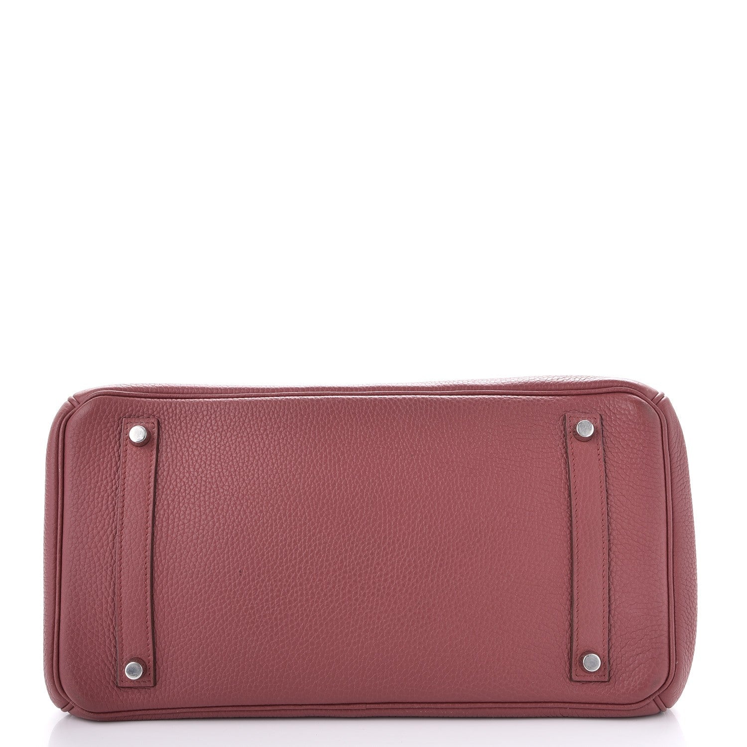 Hermes Taurillon Clemence Birkin 35 Bois de Rose 7 of 34