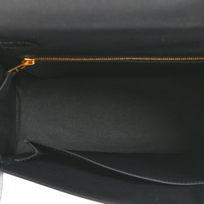 Hermes Swift Kelly Padded Sellier 25 Black 5 of 13