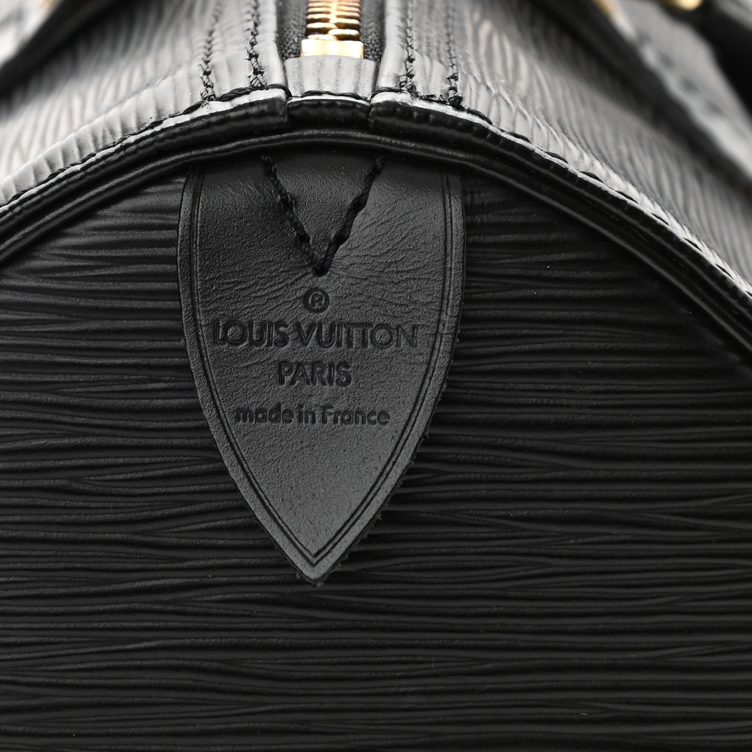 Louis Vuitton Epi Speedy 30 Black 6 of 12