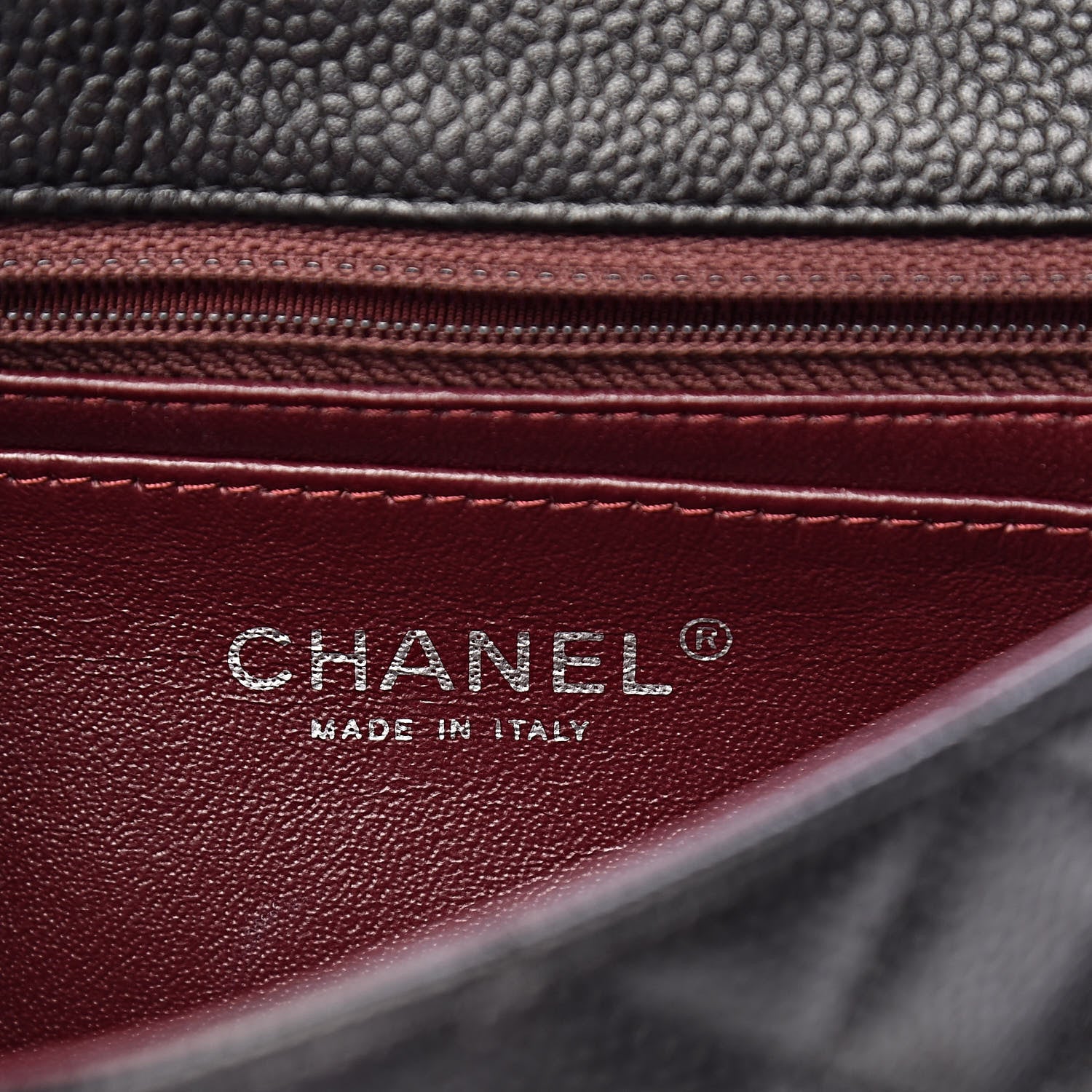 Chanel Caviar Quilted Mini Rectangular Flap Black 7 of 11