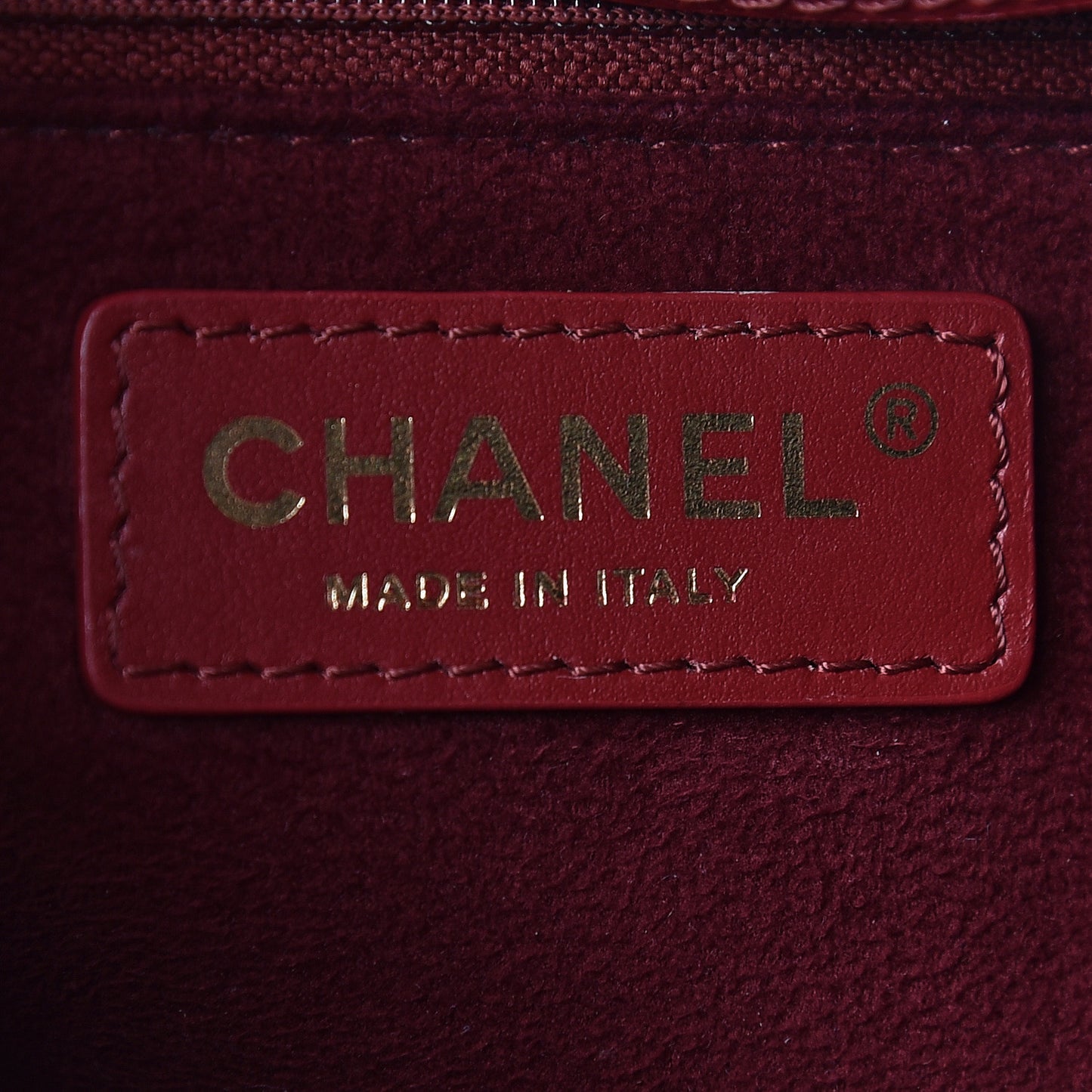 Caviar Small Studded Deauville Tote Red