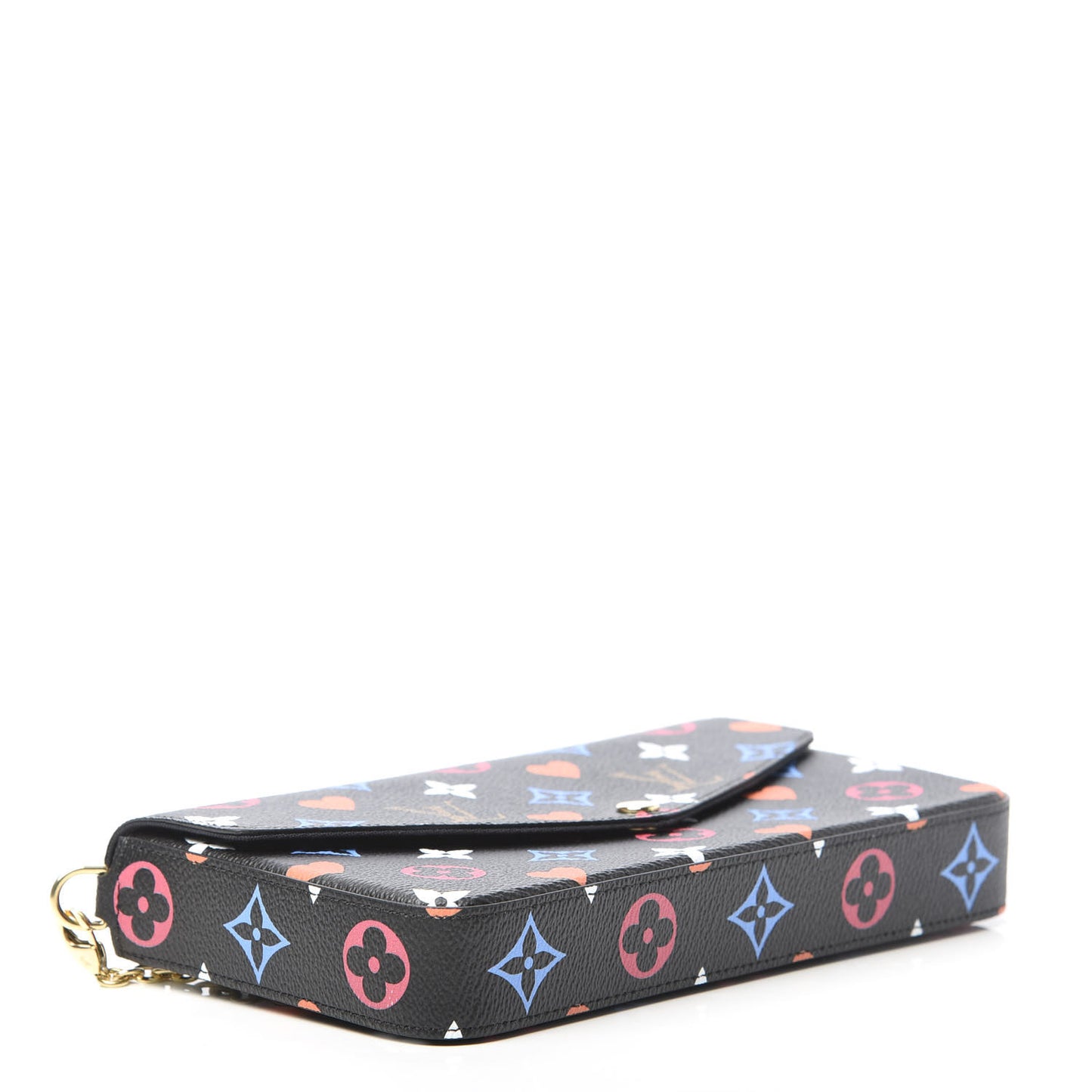 Game On Felicie Chain Wallet Black